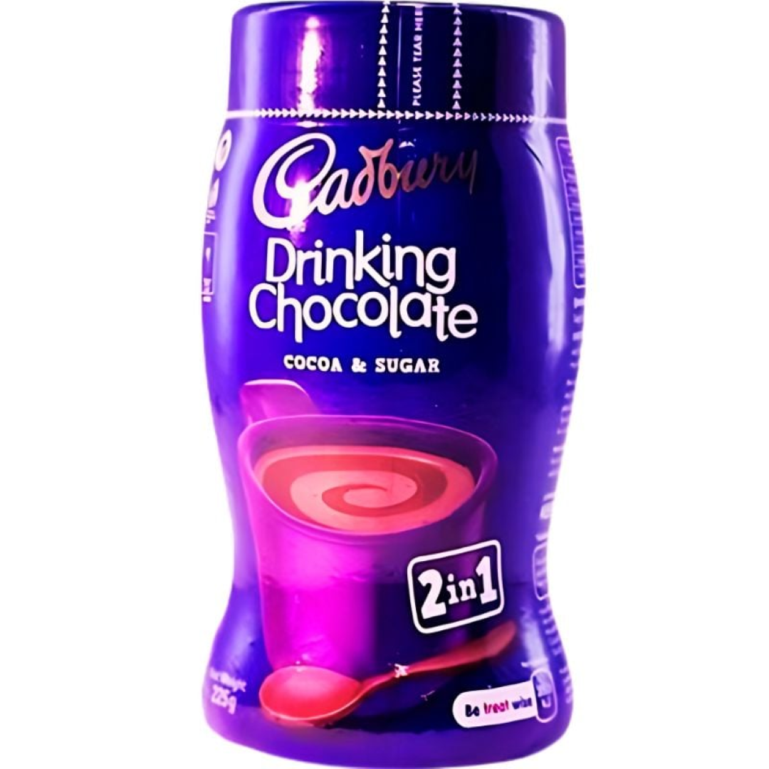 CADBURY DRINKING CHOCOLATE 225GM